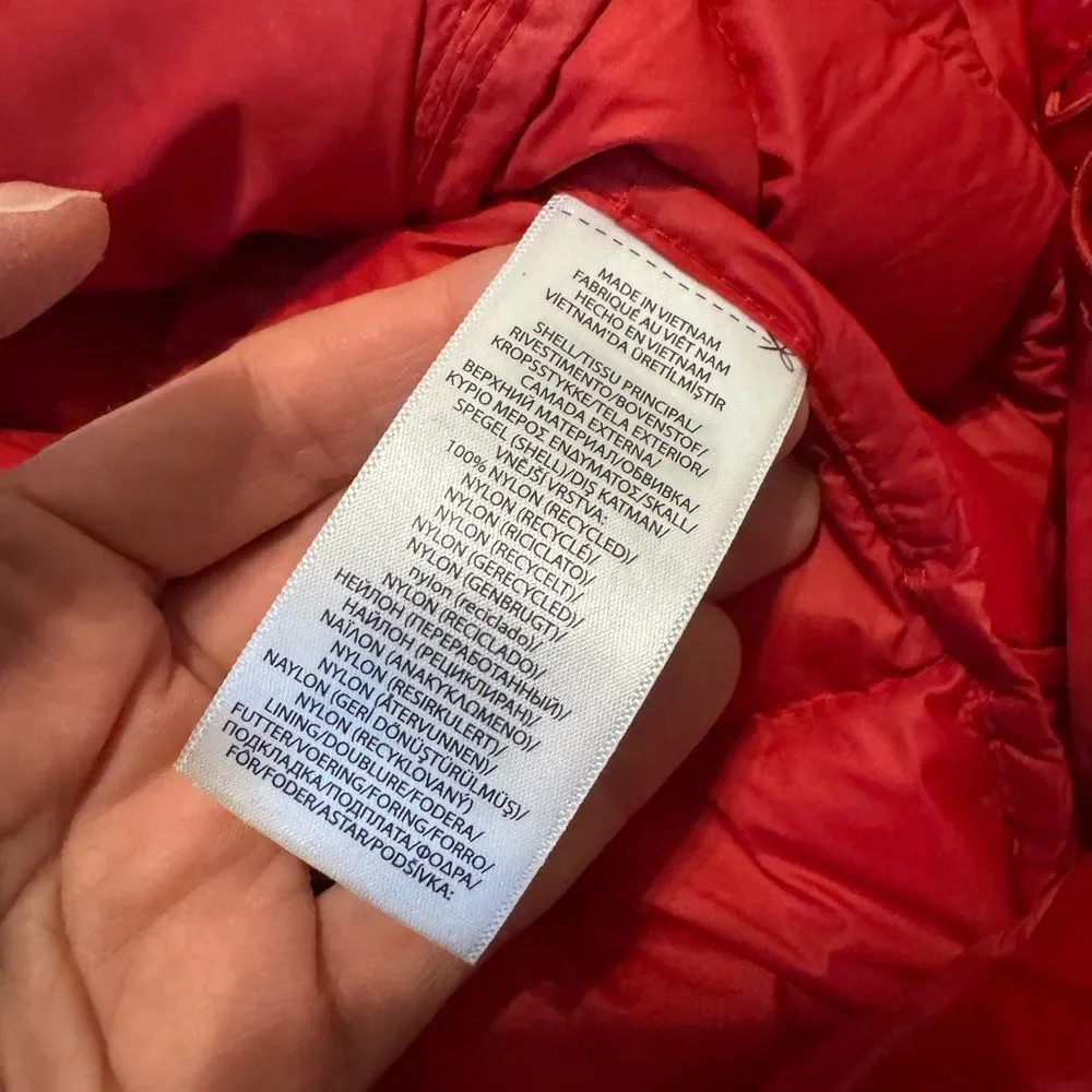 Polo Ralph Lauren Men's LRG Colden Packable Glossed Jacket Solid Red